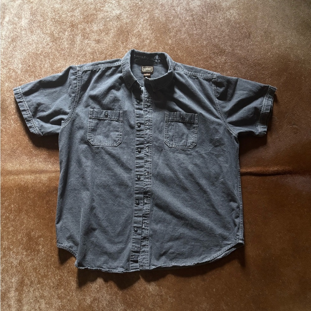 Schmidt Workwear Men's Gray Denim Shirt